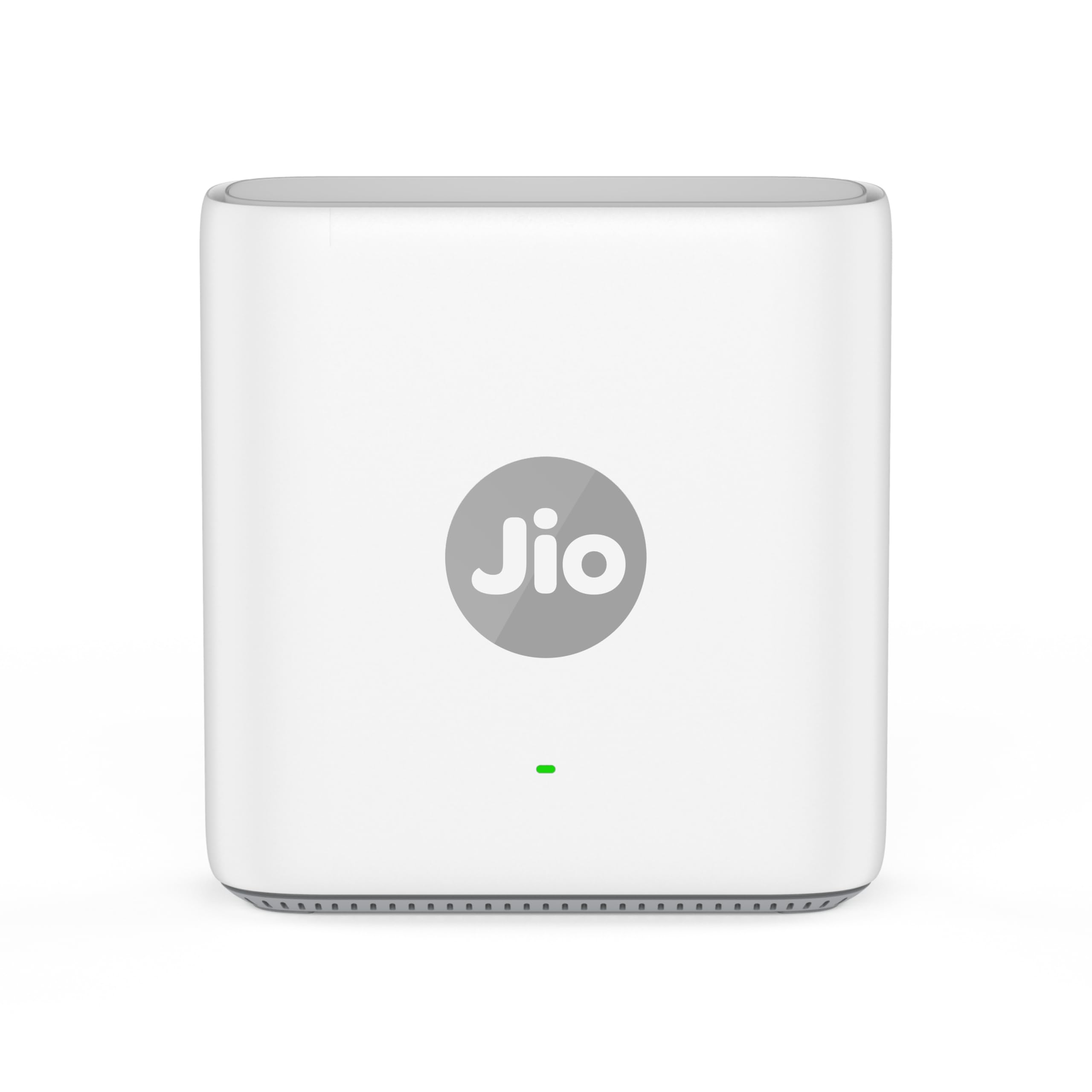 Jio AX3000 WiFi 6 Dual Band Gigabit Mesh Router (2402 Mbps 5GHz + 574 Mbps 2.4GHz) | PPPoE Supported | Covers up to 1500 sq. ft. | 100+ Devices | Low Latency Gaming & 4K Streaming