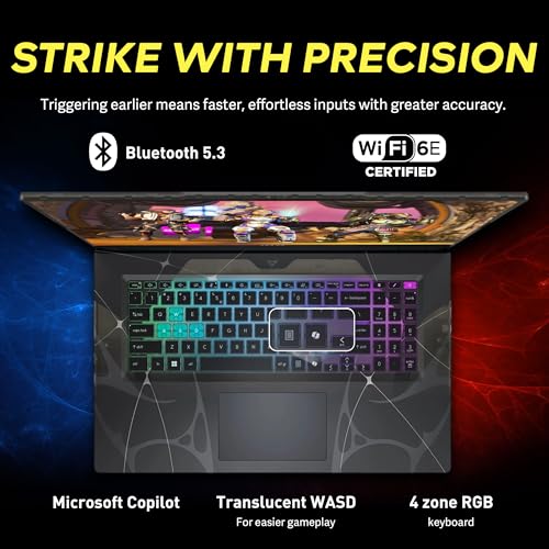MSI Cyborg portátil gaming 15.6" 144Hz Intel Core i7 miniatura 5
