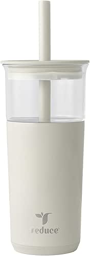 REDUCE Aspen 20 oz Vacuum Insulated Glass Tumbler with Lid