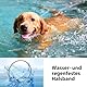 DEWEL 63.5cm Leuchtendes Zeckenhalsband für Hunde, Zeckenhalsband Leuchthalsband Hund Verstellbar Floh-und Zecken Prävention Halsbänder Wasserdicht Fluoreszierendes Flohhalsband gegen Ungeziefer
