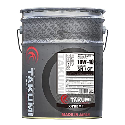 TAKUMI 10W-40 エンジンオイル 8L+オマケ 51tZxhNV1FL.jpg