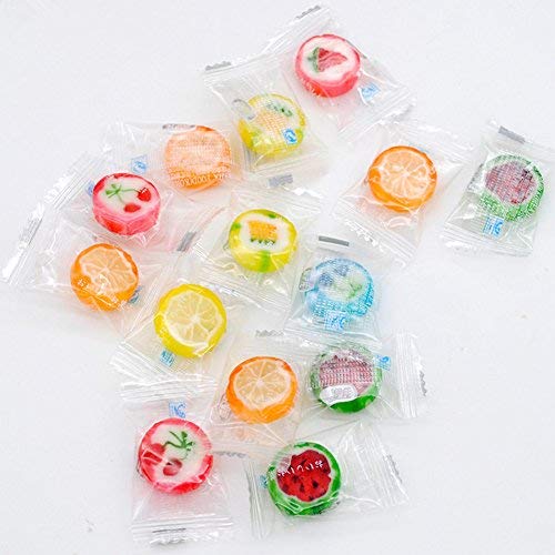 Miniatura 2 de Aiyijia sabor afrutado rebanada de dulces, varios sabores, dulces lindos, aperitivos, alimentos