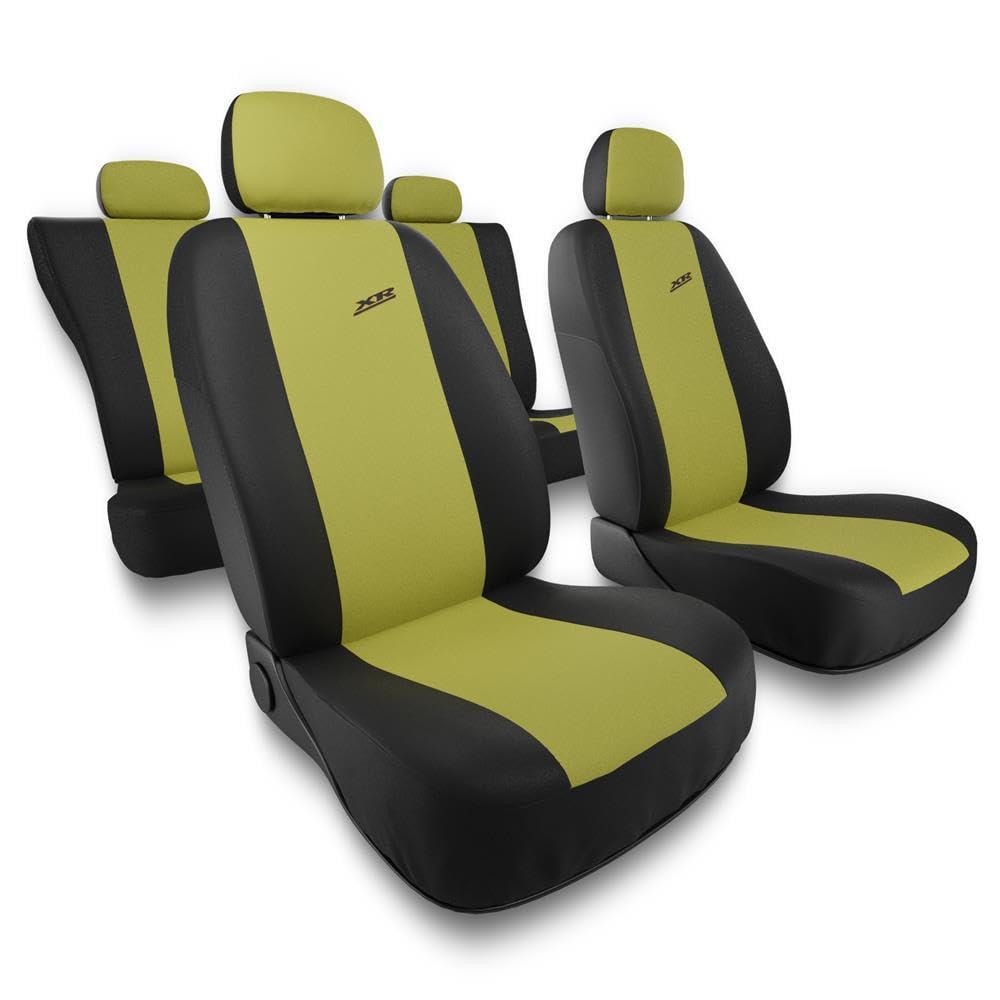 Mossa Coprisedili compatibili con Fiat Panda II III Hatchback 2003-. X.R-Y