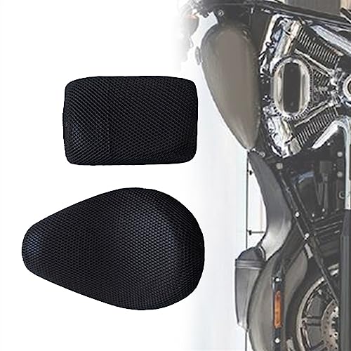 Housse de siège moto pour Harley Breakout 114 filet coussin 3D