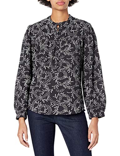 Joie Women's Maleah Blouse, Caviar, S