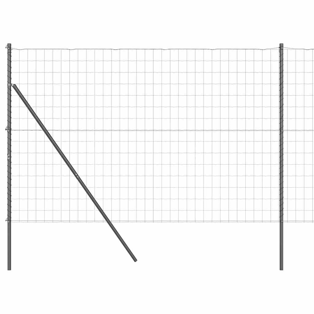 Outdoor Fence Panel with Posts 1.5x10m Grey Steel PVC Garden Boundary Secure Weather Resistant Modular Pet Enclosure Decorative Modern Fencing Kit