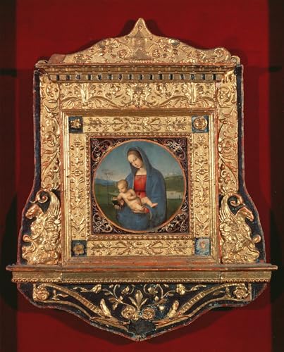 Affiche Vierge à l'Enfant Raphael décoration murale chambre 60x90