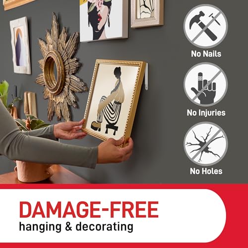 Command Picture Hanging Strips, Value Pack - 8 Sets L, 6 Sets M + 4 Sets S of Adhesive Strips - For Hanging Damage Free Framed Photos and Artwork - 3