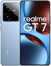 realme GT7, 5G, Smartphone, 12+512GB, 7000 mAh Battery, 120W Charge, Dimensity 9400e Chipset, IMX906 50MP Camera, AI Planner, 6000nits 120Hz Display, IP69, Blue, Amazon Exclusive (No Adapter)