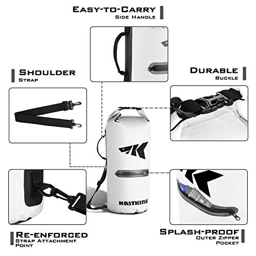 image for KastKing Cyclone Seal Dry Bag - Best-in-Class 100% Waterproof Bag with
