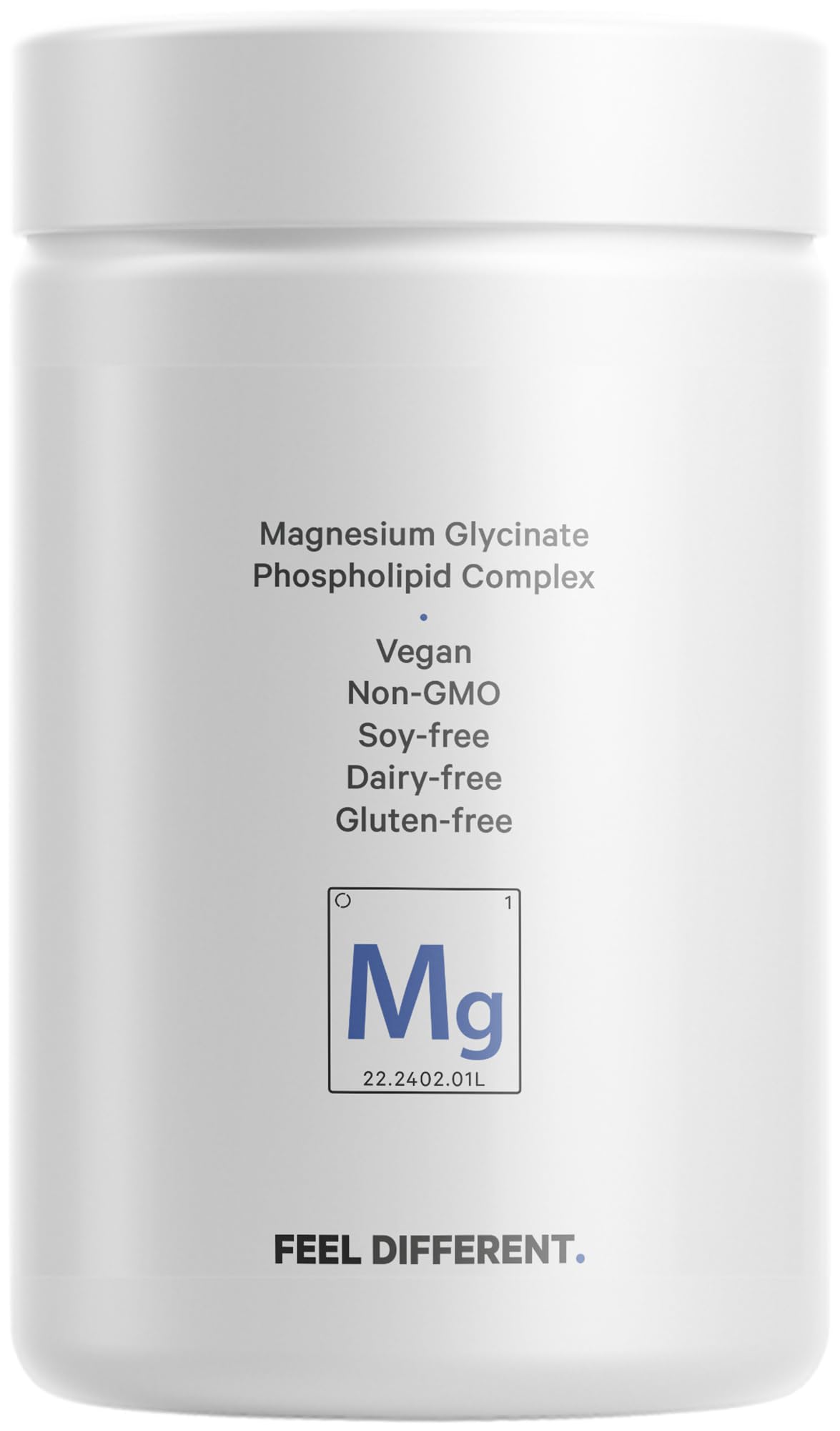 Codeage Liposomales Magnesiumglycinat-Präparat, 4-Monats-Vorrat, Bisglycinat-Magnesiumchelat, Chelatierte Magnesium-Mineralkapseln, Bioverfügbar, Gentechnikfrei, Vegan, Glutenfrei, 120 Kapseln