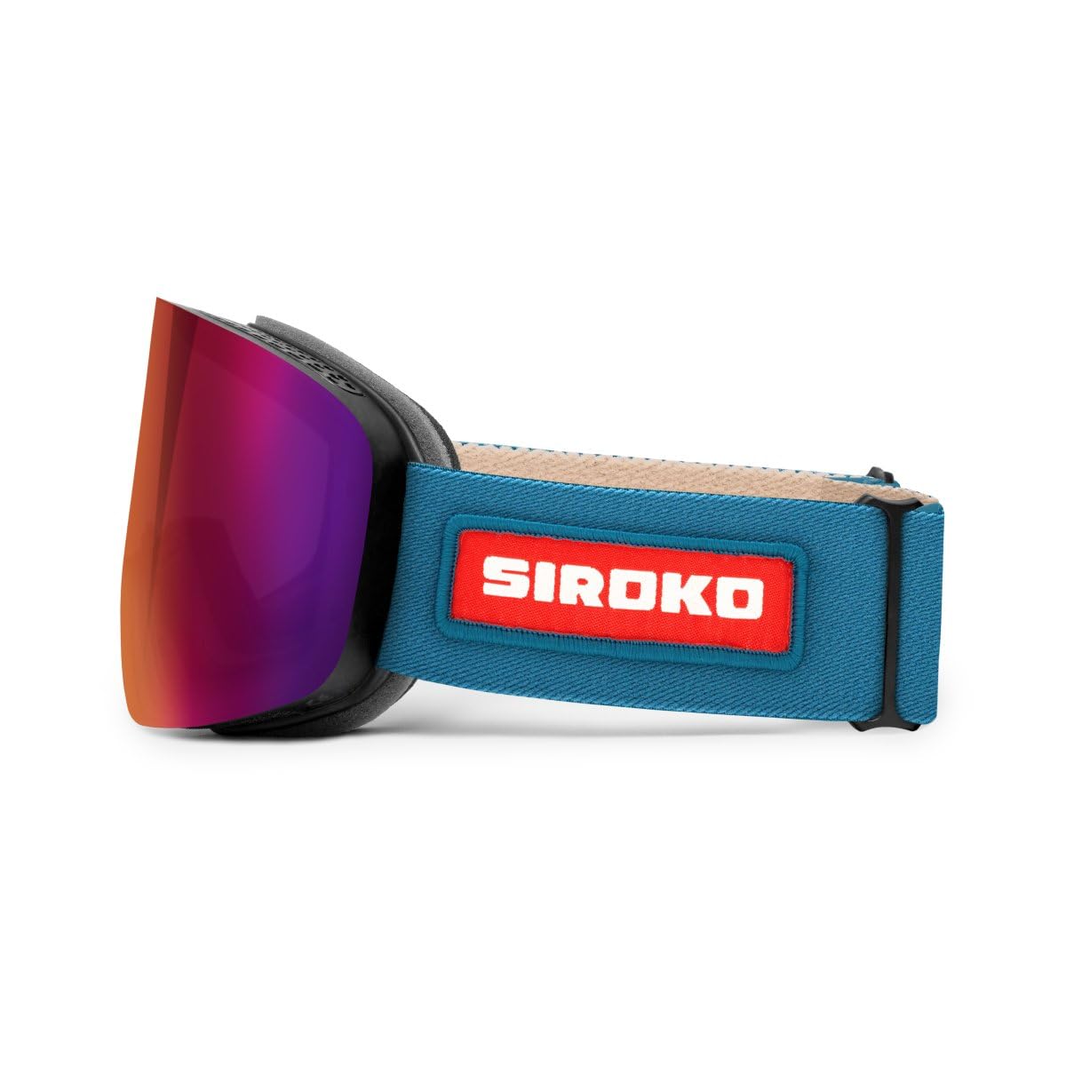 SIROKO - Snowboard- und Skibrillen für Kinder GX TreasureBlau/Beige