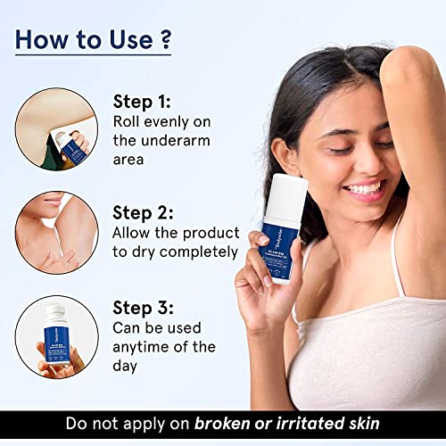 Image of Be Bodywise Summer Essential Kit | Includes Sunscreen Lotion with SPF 50 PA+++ & Underarm Roll On | 1% Kojic Acid, 0.20% Niacinamide & 4% AHA BHA | Prevents Tan, Odour & Fades Pigmentation | 150ml