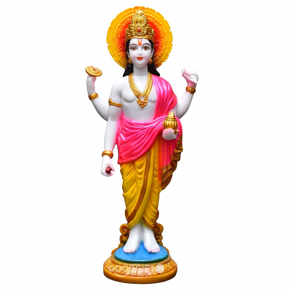 Good Gift 24 Marbal Finish Dhanvantari Statue/of Ayurveda/Medicine Statue