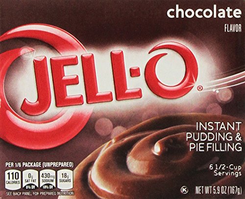 Image of Jell-O, Chocolate Instant Pudding & Pie Filling, 5.9 Ounce