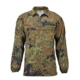 Men's Windshirt TacGear Anorak Lightweight German Army Flecktarn camo Ripstop