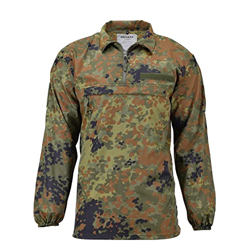 Men's Windshirt TacGear Anorak Lightweight German Army Flecktarn camo Ripstop