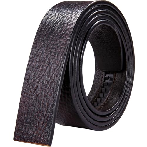 Barry.Wang Men's Belt,Slide Ratchet Belt For Gift Men Dress Pant Shirt Oxfords 1 3/8" Casual,Trim To Fit4