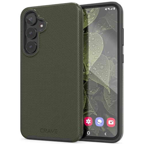 Image of Crave for Samsung Galaxy S24 FE Case, Shockproof Protection Dual Layer Case for Samsung Galaxy S24 FE (6.7 inch) - Sage