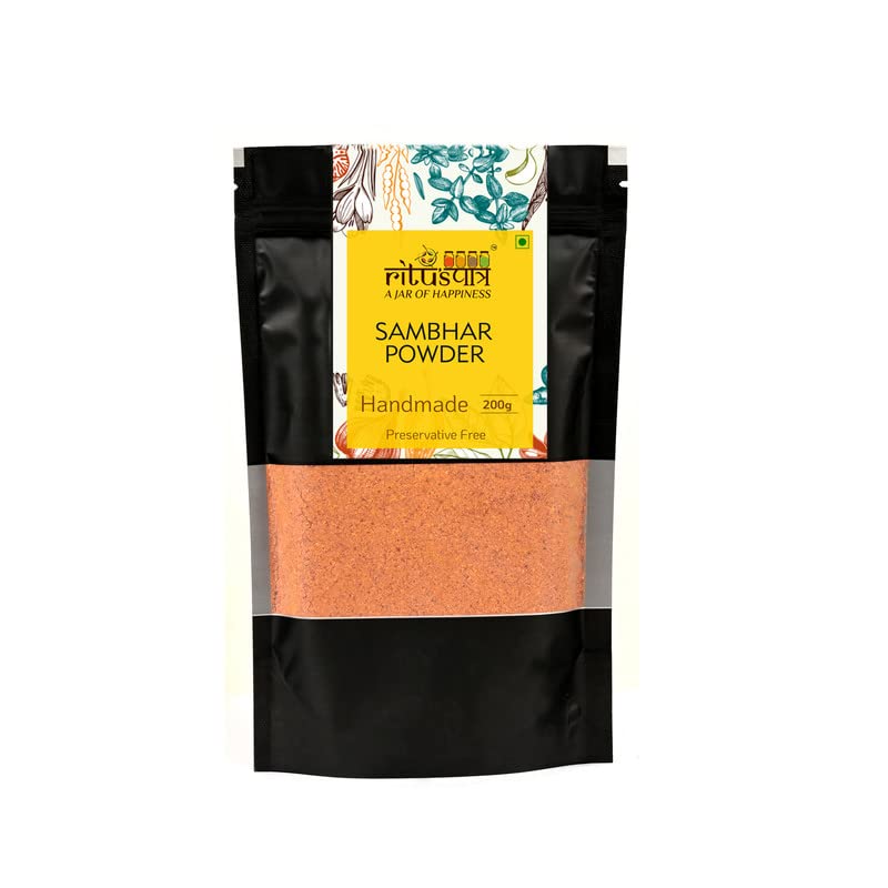 RITU S PATR Sambhar Powder(200 Gm)| Homemade Ready Masala |No Preservatives,Pure Spice Mix For Daily Cooking (B0B5S7W78K) Amazon Price History, Amazon Price Tracker