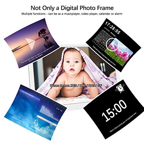 UrChoiceLtd Digitale Fotolijst 10.1 Inch 1920x1080 FHD IPS Groothoek Scherm Hoge Resolutie Display Foto/Muziek… - Image 7