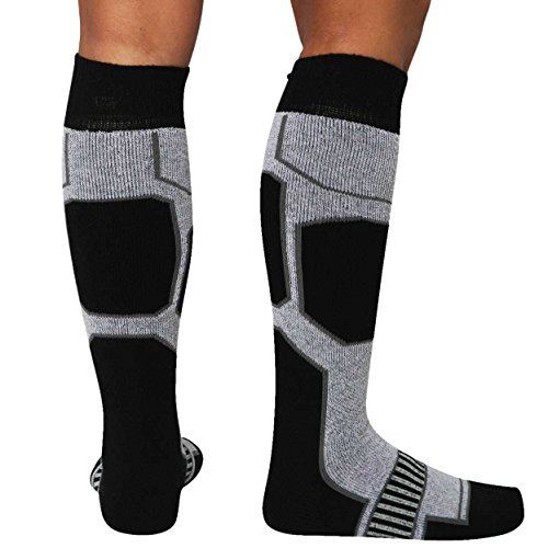 image for Pure Athlete Snowboard Socks - Comfortable Warm Outdoor Socks for Skii