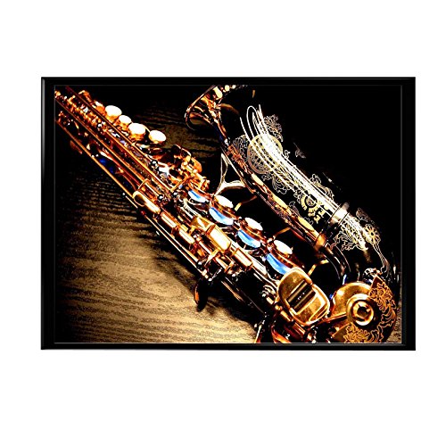 Elmax India Saxophone Matte Poster,wallposter , 12x18 inches Matte