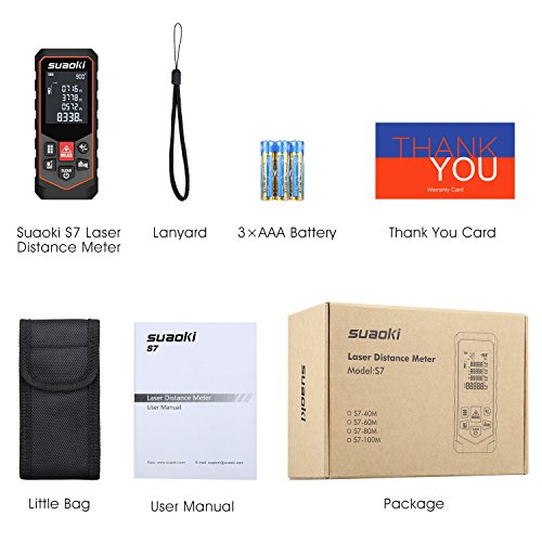 Suaoki S7 Telemetro Laser 40m Distanziometro