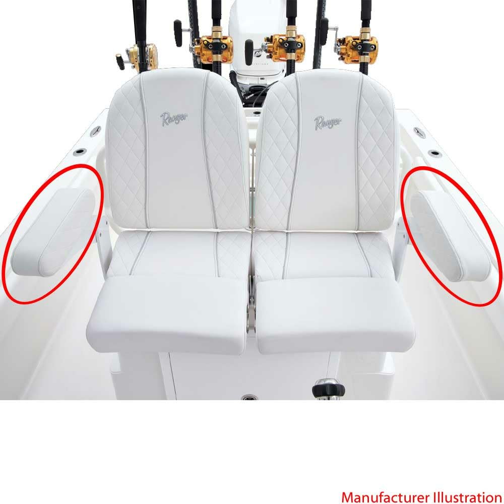 Boat Leaning Post Armrests 729774H.11 | Bay Series (Set of 2)