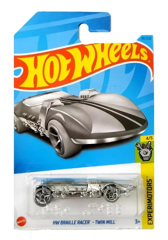 See full amazon price history chart for Hot Wheels Experimotors Hw Braille Racer Twin Mill 1:64 Scale (Silver) Hot Wheels Experimotors Hw Braille Racer Twin Mill 1:64 Scale (Silver) (B0C867VG6F) Amazon Price History, Amazon Price Tracker