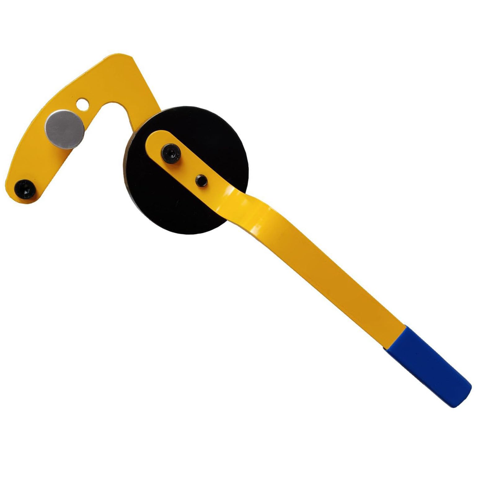 Hdoytxxm Blue Excellent Deck Arrangement Tool Highlighting Modifiable Length And Comfortable Rubber Handle For Easy Use Professional Deck Leveling Heavy Duty Tool Non Slip Grips Adjustable Casters Stable