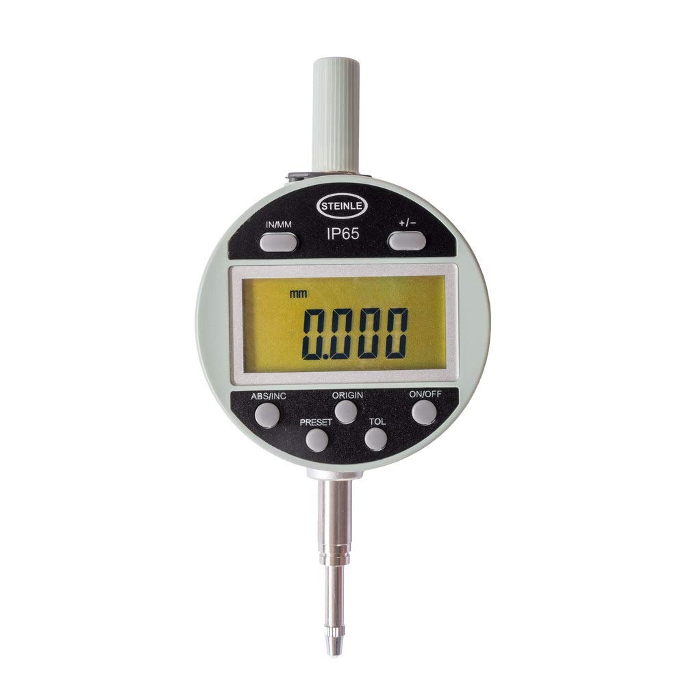 STEINLE 3201 IP65 Digital Messuhr 12,5 mm Ablessung 0,001 mm Display drehbar über 270°