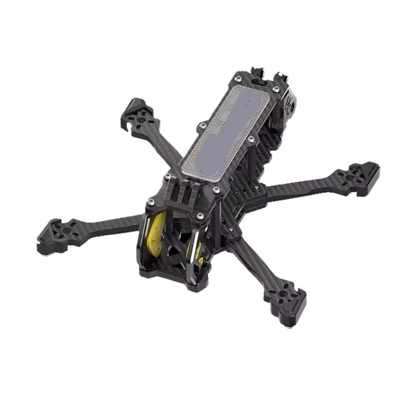 Zestaw ramy Quadcopter rama VX3 VX3.5 O4 FPV 3 cala i 3,5 cala, kompatybilny z napędem powietrznym O4 dla freestyle'a FPV Quadcopter (VX3 O4 Black)