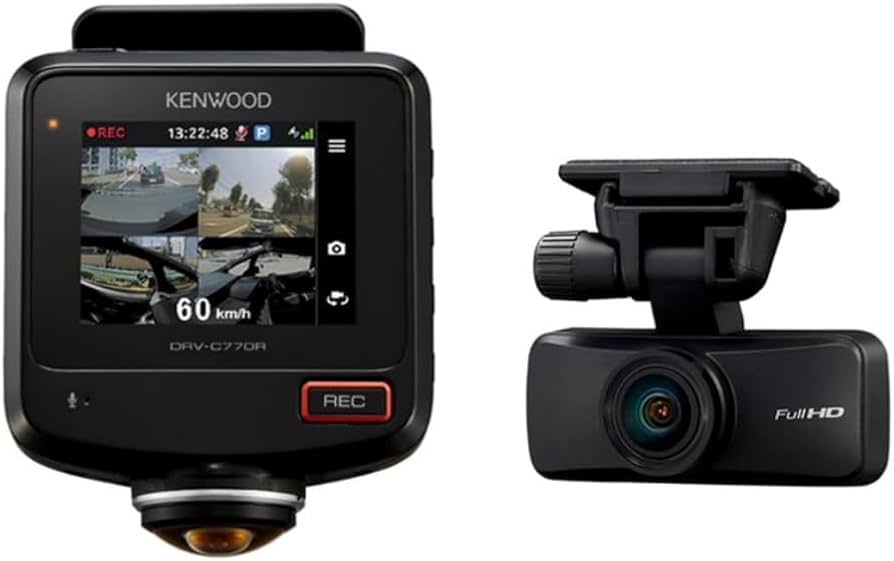 Amazon.co.jp: KENWOODケンウッドDRV-C770R水平360°全方位録画対応2