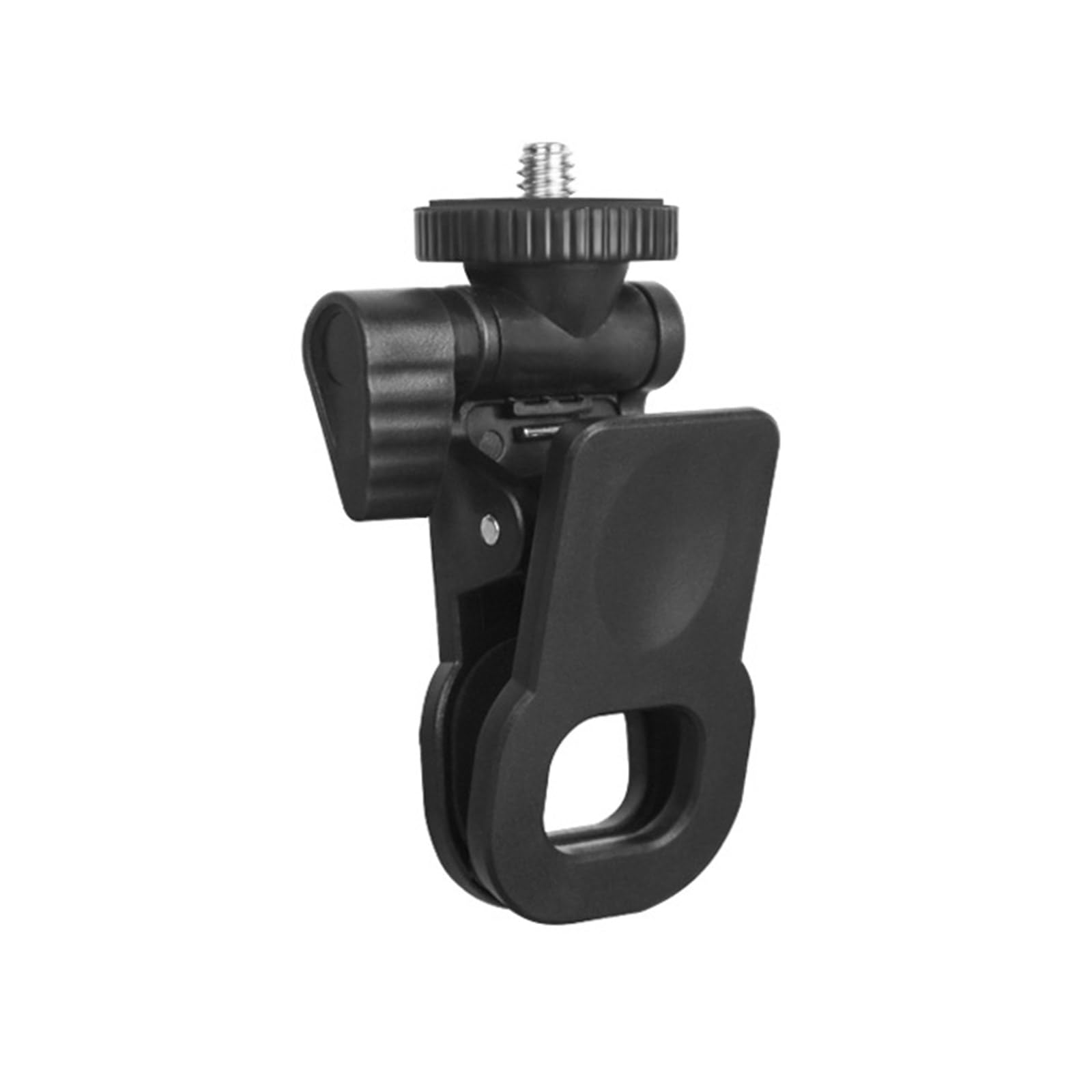Monitor Mount Clamp With 1/4" Screw - For Webcams, Ring Lights, Phones On LCD Screens