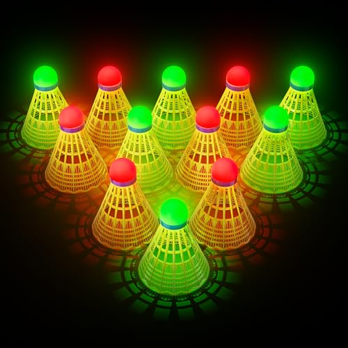 HIRALIY LED Badminton Birdies 6...