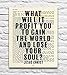 What Will It Profit You To Gain the World and Lose Your Soul, Jesus Christ Quote, Mark 8:36, Christian Art Print, Unframed, Vintage Bible Verse Wall Art, Inspirational Gift, 8x10 Inches