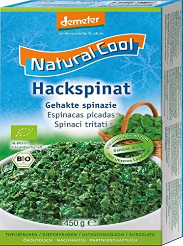 Natural Cool Bio Hackspinat, 450 g (Tiefgefroren)