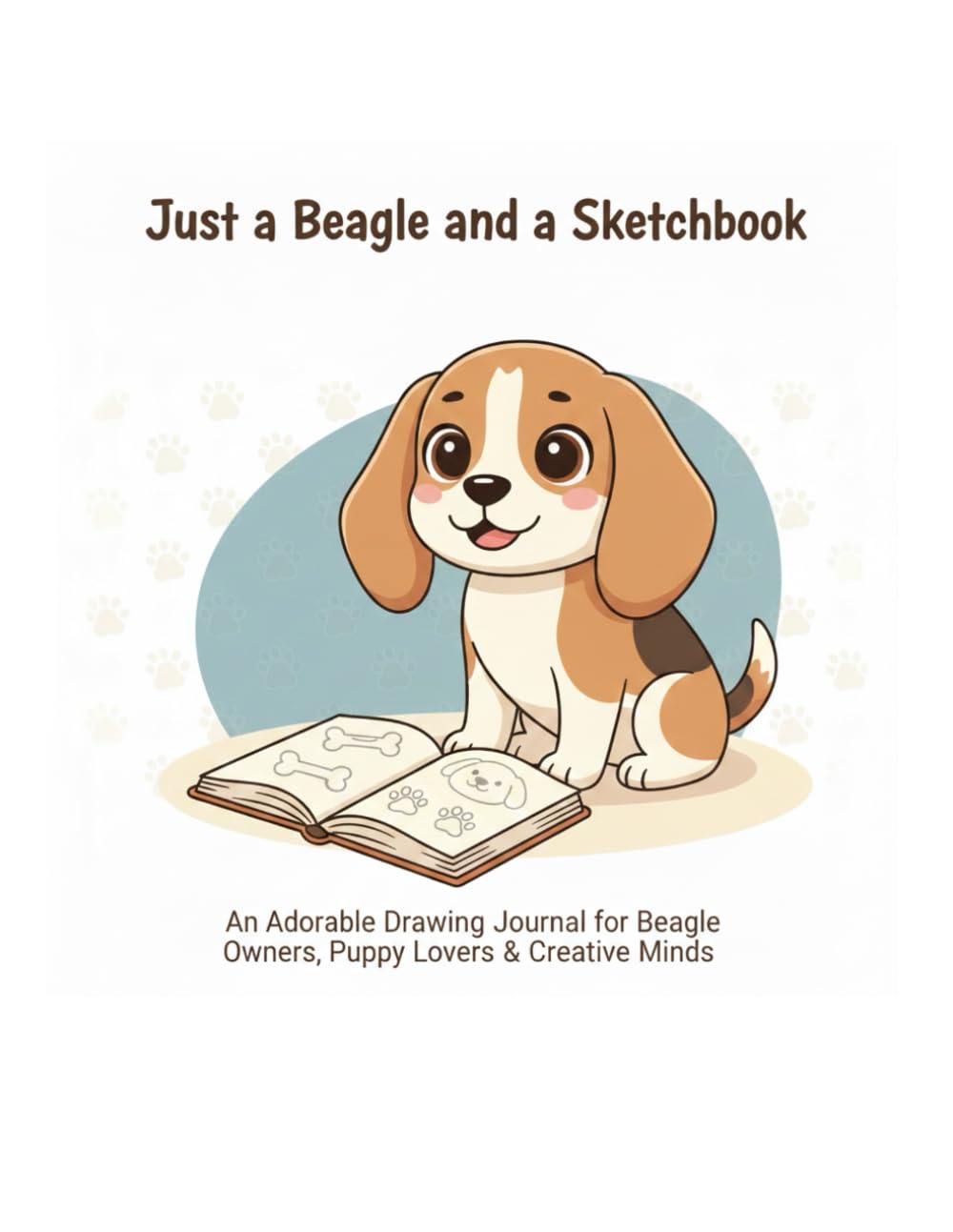 Just a Beagle and a Sketchbook: An Adorable Drawing Journal for Beagle Owners, Puppy Lovers & Creative Minds