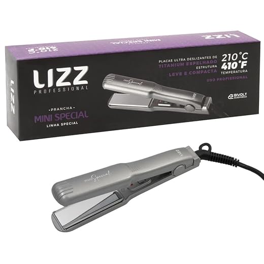 Lizz Professional Prancha Mini Special 410F / 210C - Bivolt