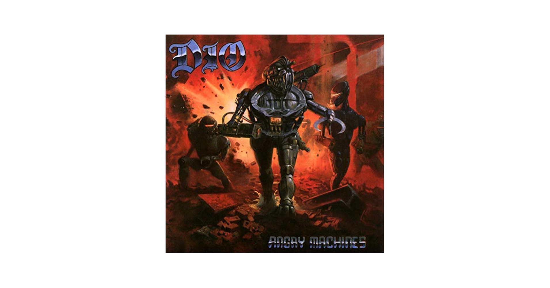 見本盤　ディオ / アングリー・マシーンズ Amazon.com: Angry Machines[LP]: CDs & Vinyl