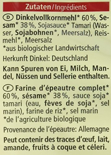 Alnatura Bio Dinkelkräcker Sesam, 175 g