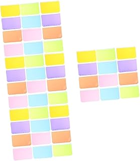 Didiseaon 48 Peças Bolsa Com Zíper A6 Bolsas De Lápis Poli Plástico A6 Zíperes Bolsa De Caneta Bolsas Estacionárias Bolsa De Arquivo Sacos De Folhas Soltas Bolsa De Armazenamento Com Zíper