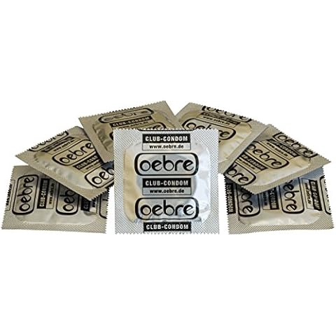 Männliche Kondome Marke Oebre Silver Extra 100-Condom-Pack Cover