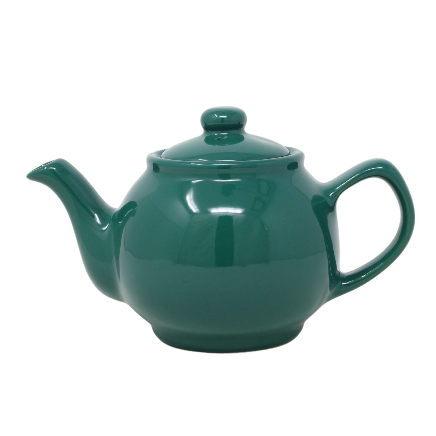 UNIQUE HOME LIVING Emerald 2 Cup Teapot 450ml Stoneware Tea Serving Pot Kitchen
