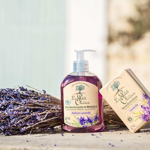 Le petit olivier pur savon liquide de marseille lavande 300ml - vue 5