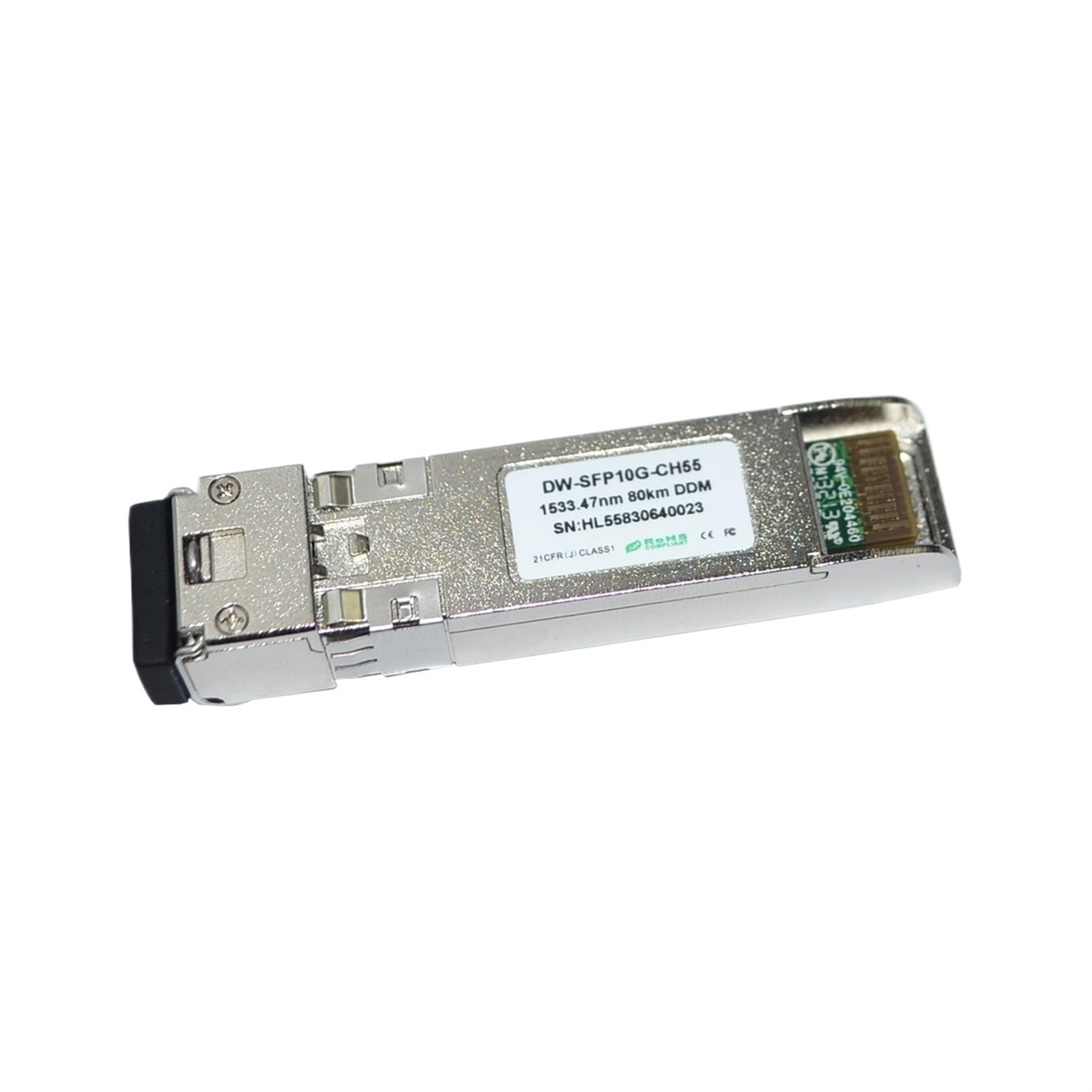 Moduł 10G SFP DWDM 80KM DWDM SFP+ moduł przekaźników C55, Złącze LC 10G (rozmiar: 5 pcs)