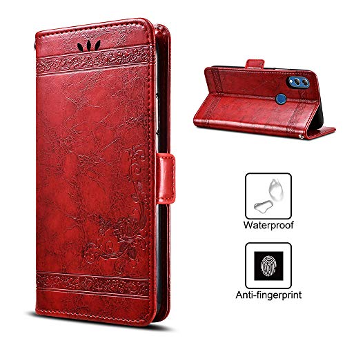 Preisvergleich Produktbild EROYAL für Samsung Galaxy A21 Hülle,Handyhülle LederHülle Schutzhülle Klappbar Handy Tasche Leder Flip Case Cover Mit Magnetverschluß für Samsung Galaxy A21