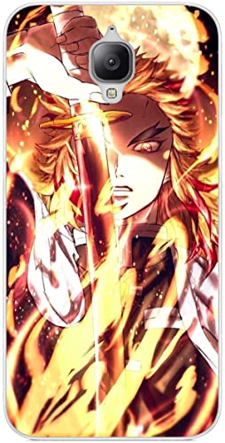 Compatible with OnePlus 3 | OnePlus 3T Case Demon Hashira Rengo'kus Slayer Corps Member 127, Anime Phone Cases Shockproof Soft TPU Case Clear