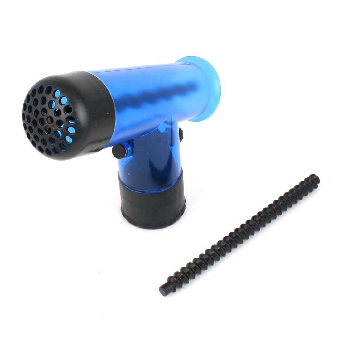 Ruilogod Blue Plastic Wind Spin Cap Dryer Curl Diffuser Hair Curler